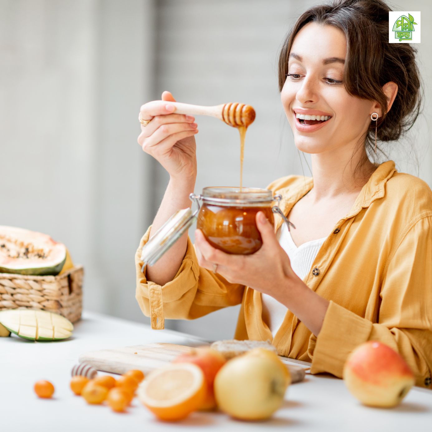 বিশুদ্ধ গ্রামীন চাকের মধু (১ কেজি)